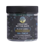 Creating Better Days | Black Label | High Potency Gummies | Delta 8 | Delta 9 + CBN + THCP