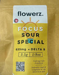Flowerz | Focus - Sour Special | THC infused Delta 8 | 3.5 grams